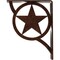 Ekena Millwork Austin Wrought Iron Bracket, (Triple center brace), Antiqued Copper 2"W x 7 1/2"D x 10"H BKTM02X07X10TAUACO - alternate 5